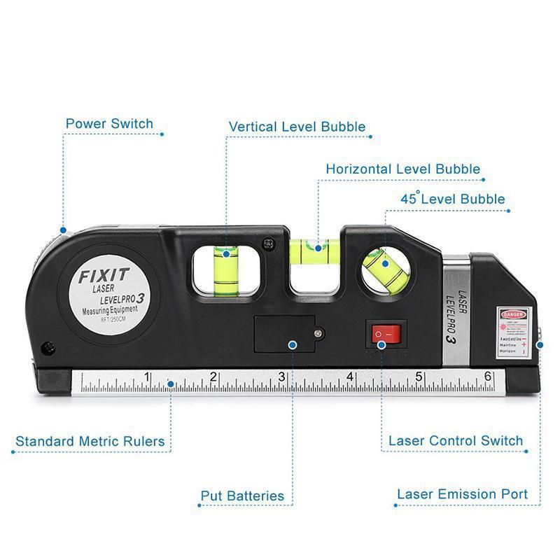 Multifunktions Laser Ebene