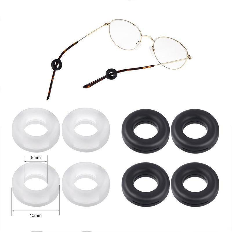 Silicone Eyeglasses Temple Tips Sleeve Retainer