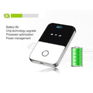 Global 4G-LTE FDD wireless portable Wifi router-US technology · Increase internet speed