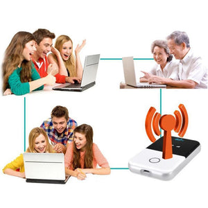 Global 4G-LTE FDD wireless portable Wifi router-US technology · Increase internet speed