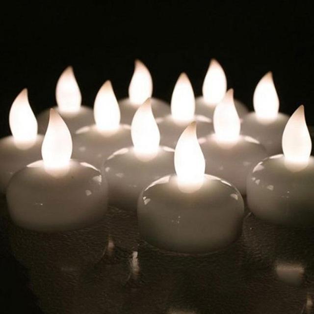 LED Floating Candles Pack Of 12 Pieces