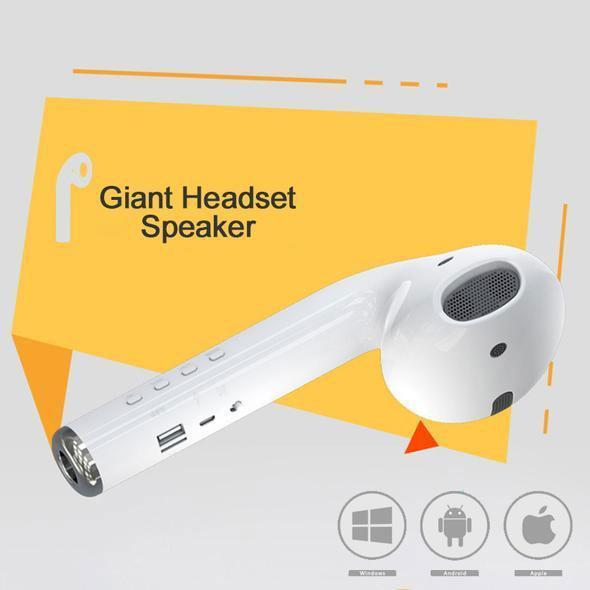 Giant Headset Speaker 4D Stereo Music Surround Support Bluetooth5.0